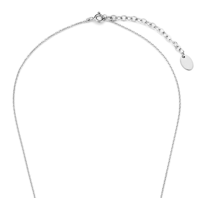 Violet Hamden Luna 925 Sterling Zilveren Ketting met Manen en Groene Zirkonia Steentje VH340041-zoom-