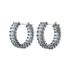 Swarovski Matrix Silver Earrings 5658650
