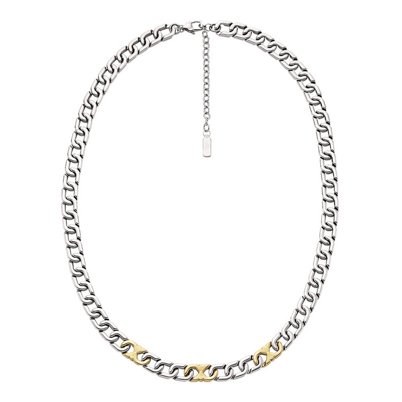Emporio Armani Stainless Steel Men's Necklace EGS3297040-zoom-