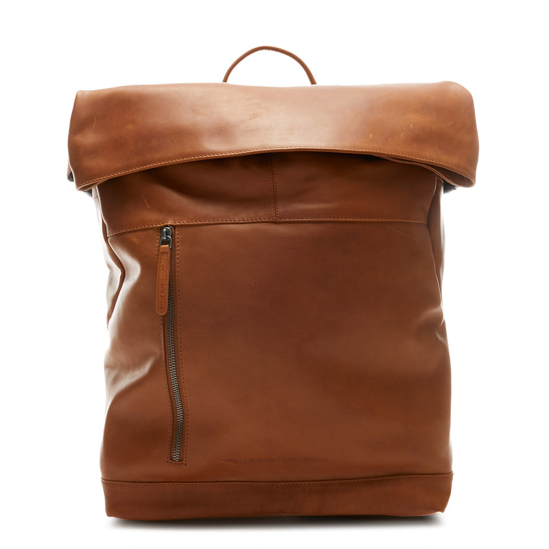 The Chesterfield Brand Liverpool Cognac Leather Backpack C58.030931-zoom-