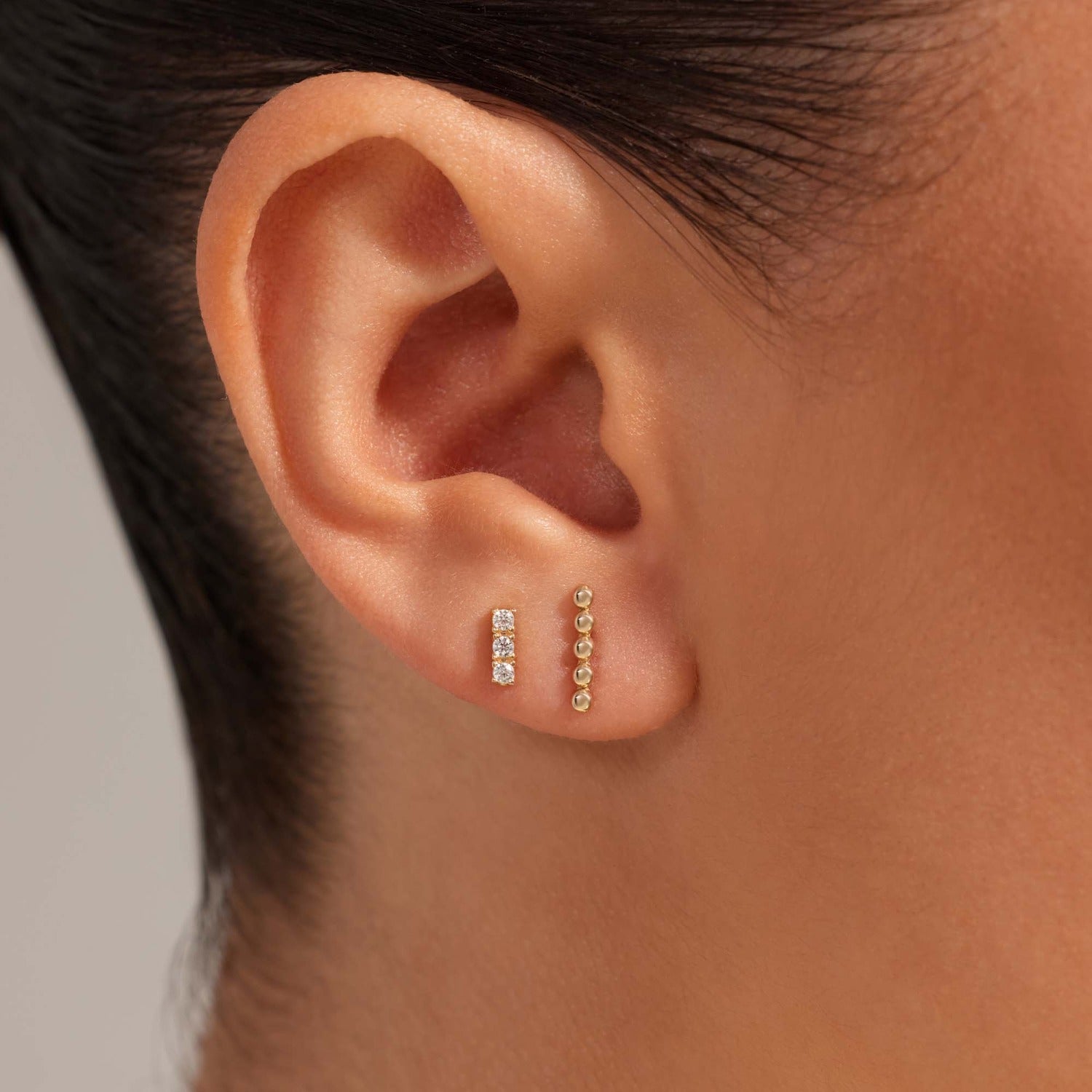 Beloro Jewels La Rinascente Elena 9 karat gold ear studs BO360113