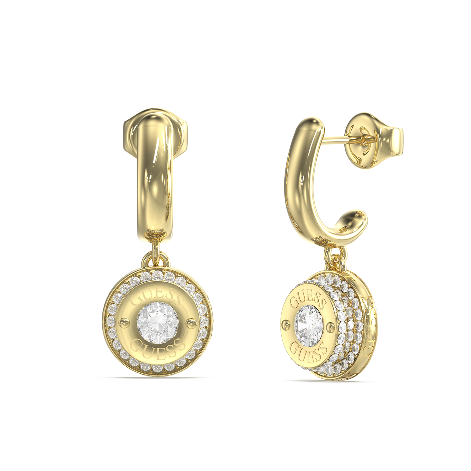 Guess Till Morning Gold Earrings JUBE05558JWYGT-U