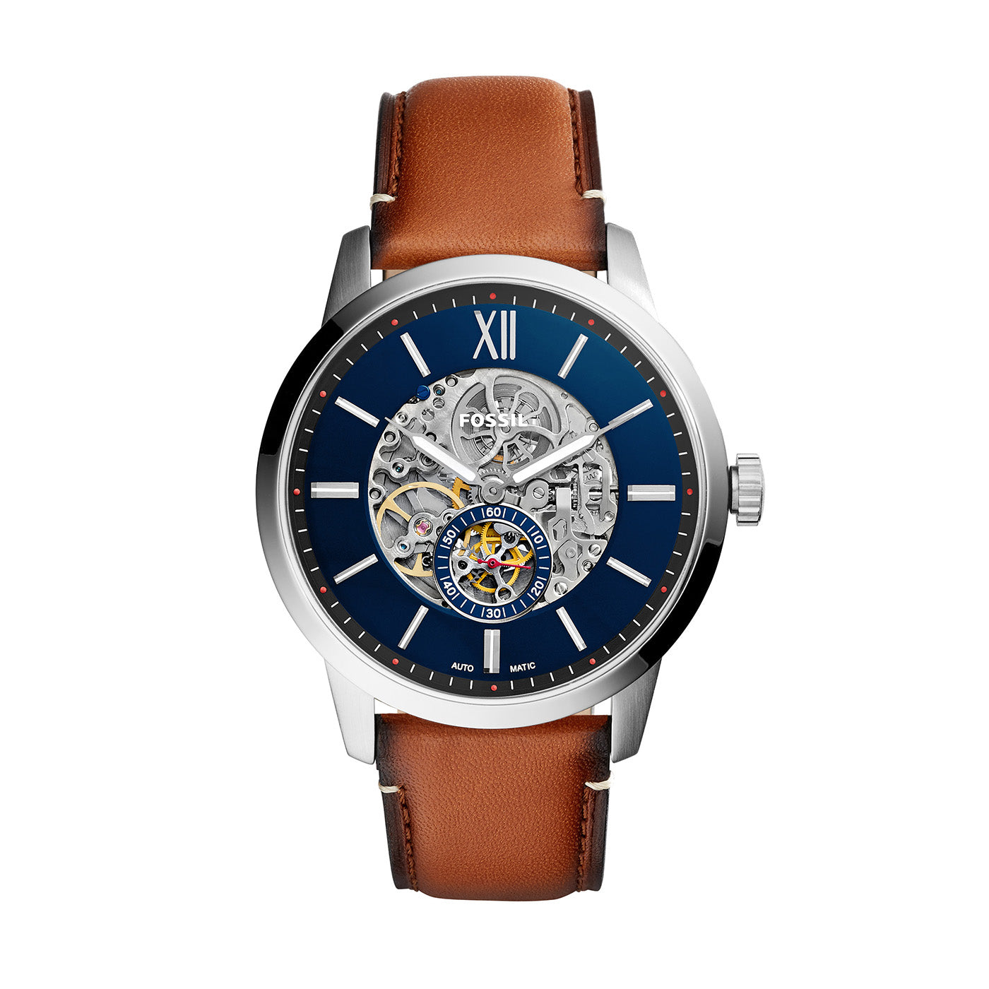 Fossil Townsman Brown Automatic Watch ME3154