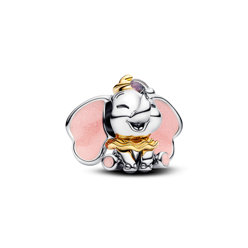 Pandora Collabs Gold Plated Disney Dumbo Charm 764023C01-zoom-