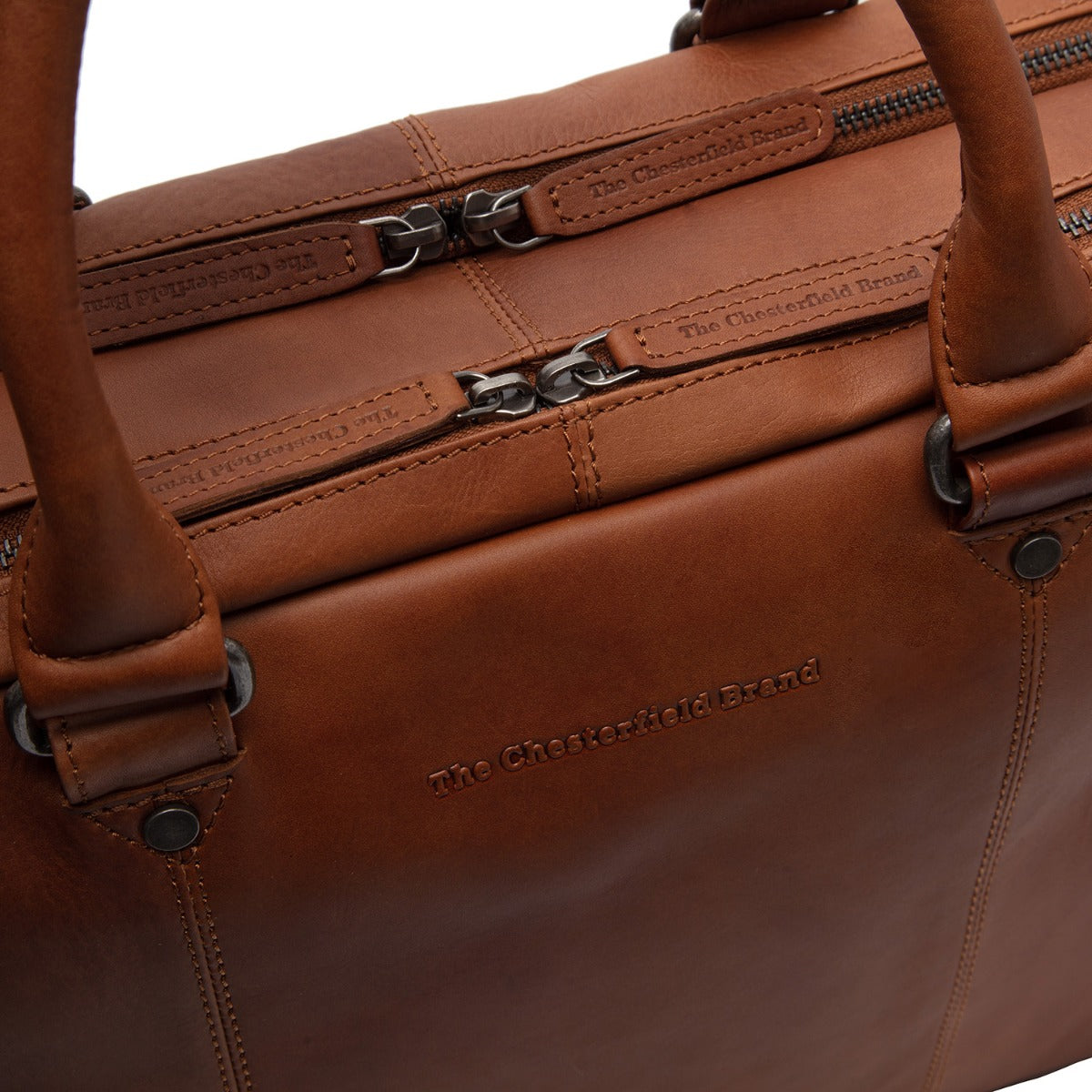 The Chesterfield Brand Boston Cognac Laptop Bag C40.108631