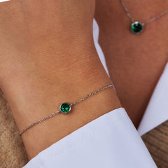 Violet Hamden Venus 925 Sterling Silver BraceletwithBirthstone VH320009-JUL