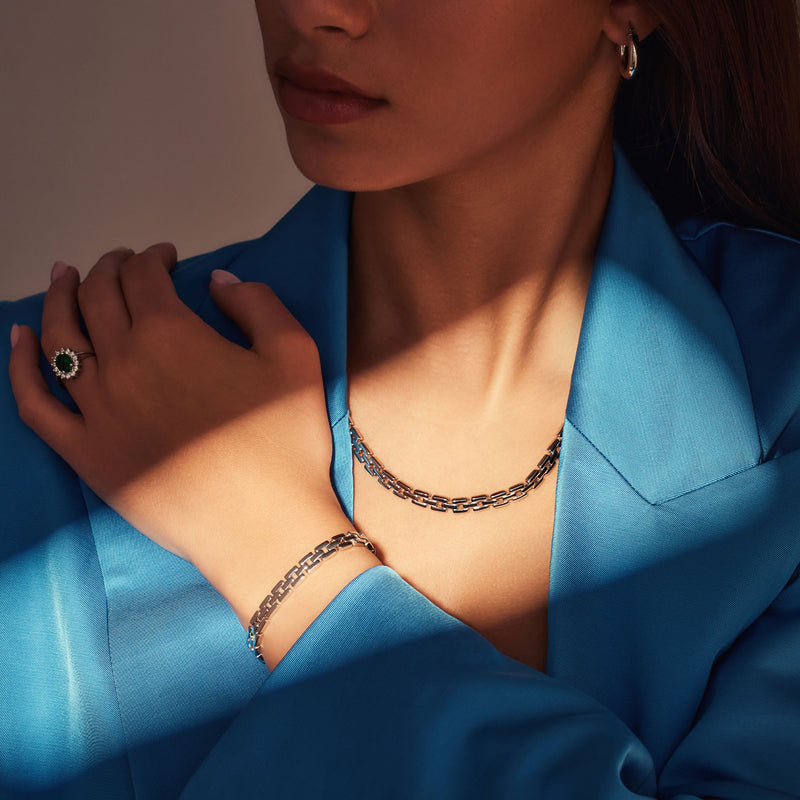 Parte Di Me Sorprendimi 925 Sterling Zilveren Ketting en Armband Giftset PDM90077-zoom-