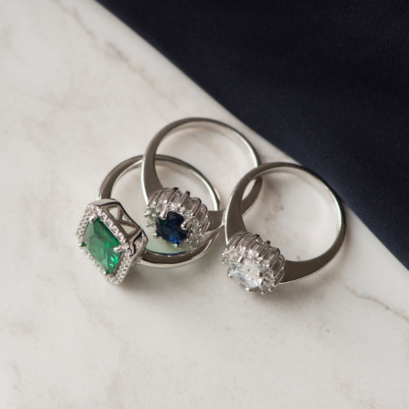 Parte di Me Mia Colore Verdi 925 sterling zilveren ring PDM33020-60-zoom-