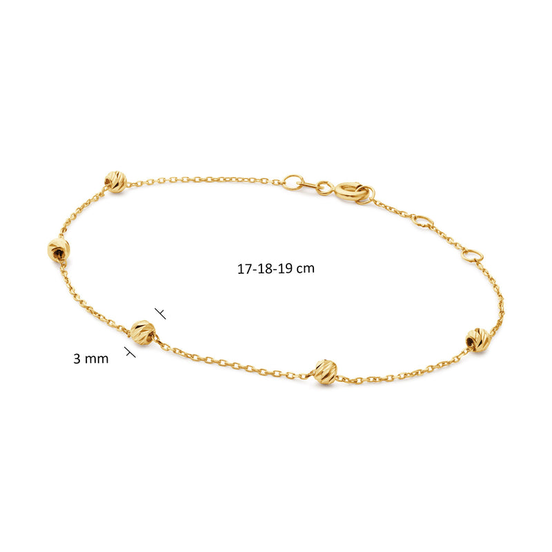 Jackie Gold Rembrandt 14 Karat Gold Bracelet JKB25.554-zoom-