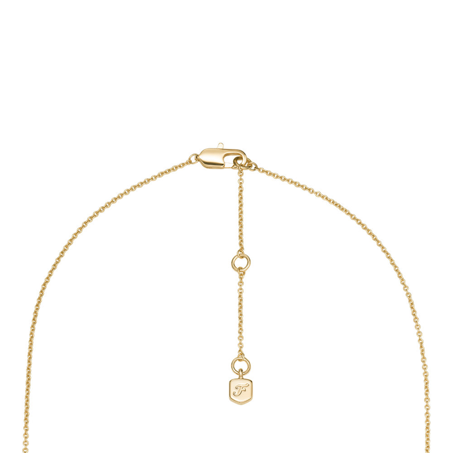 Fossil Sutton Brass Women's Necklace JA7298710