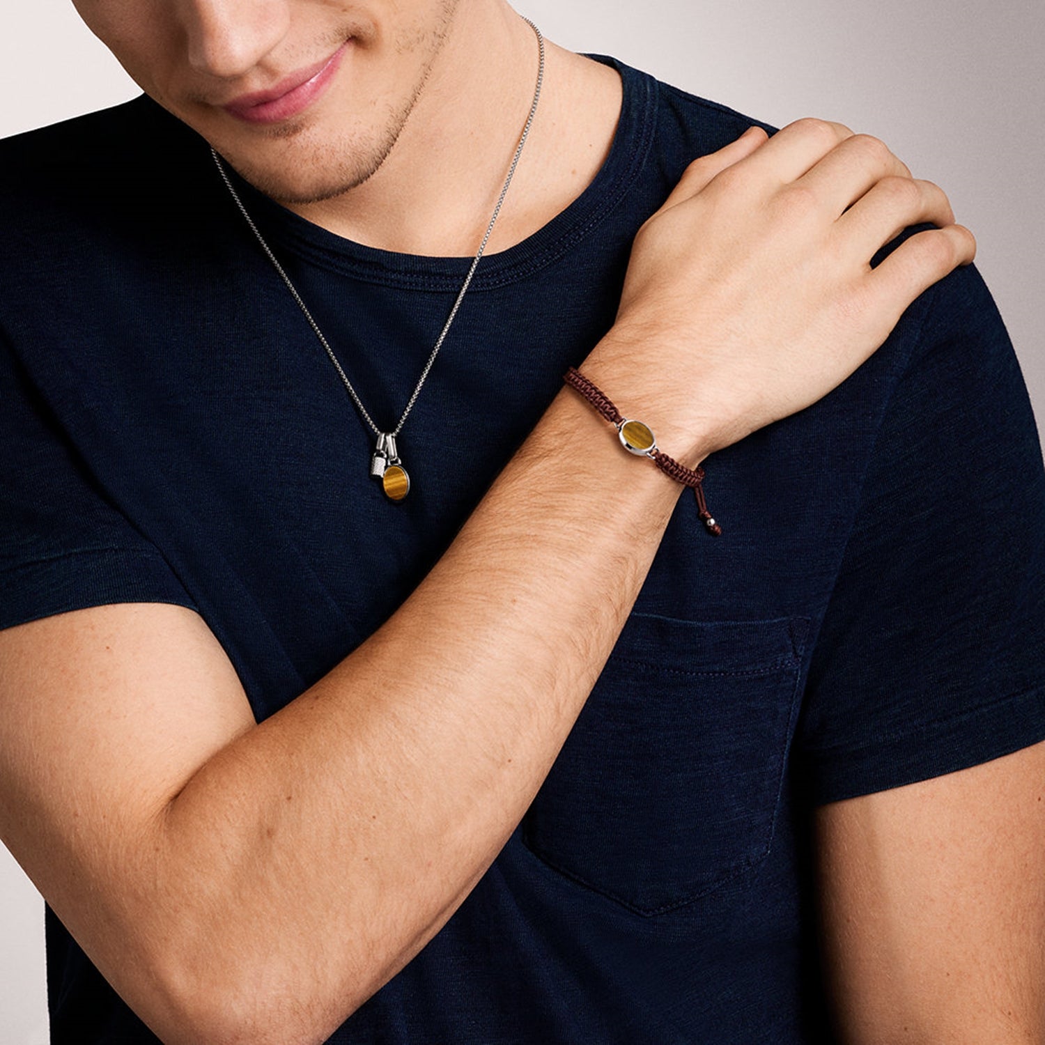 Fossil Jewelry Silver Coloured Bracelet JF04853040