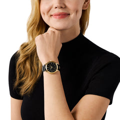 Michael Kors Slim Runway Black Watch MK7553