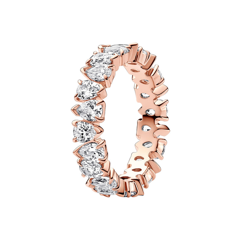 Pandora Timeless Ring 183021C01-58with14 Carat RoseGold Plating-zoom-