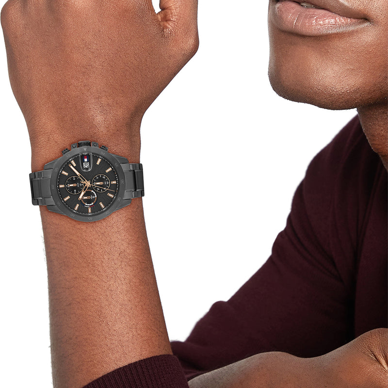 Tommy Hilfiger Grijze Herenhorloge TH1792218-zoom-