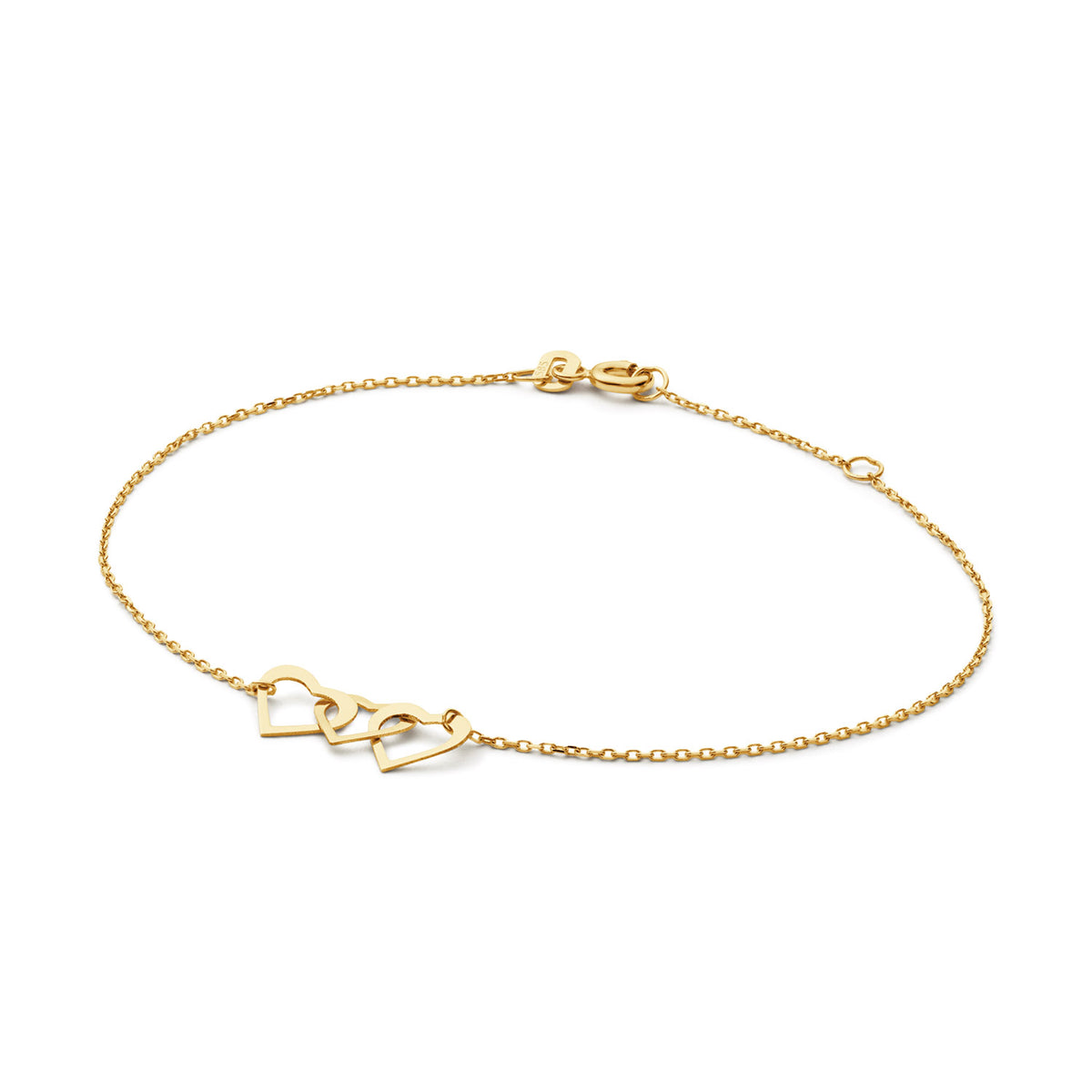 Jackie Gold Moving Love 14 Karat Gold Bracelet JKB25.550