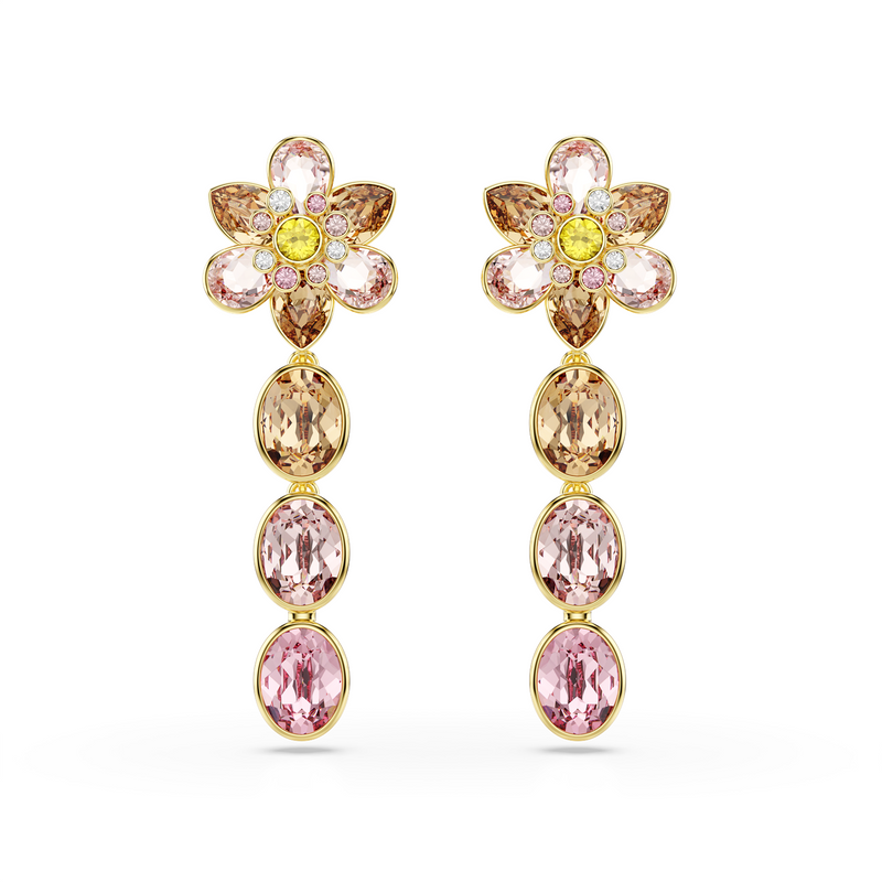 Swarovski Idyllia Gold Coloured Earrings 5732381-zoom-