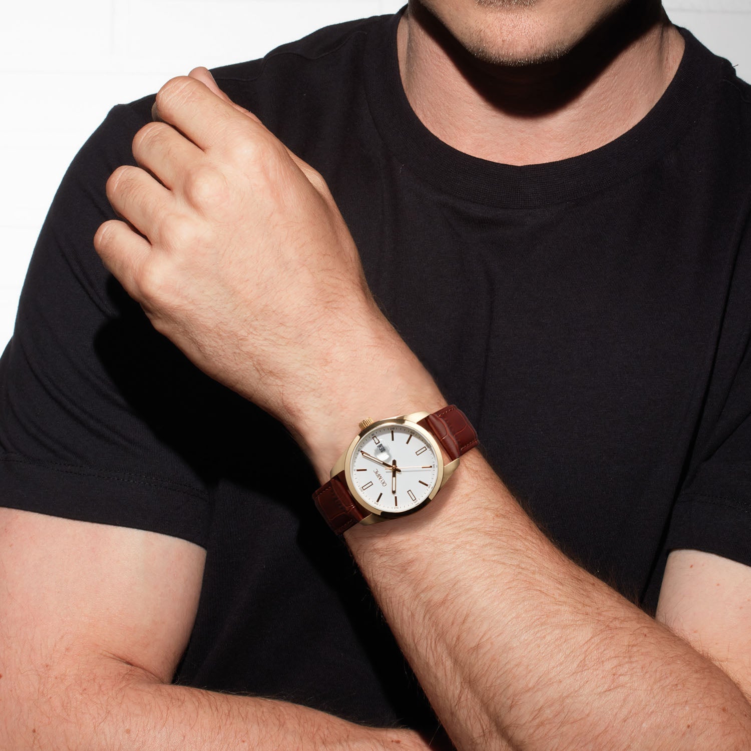 Olympic Louis Gold-coloured Men's Watch OL75HDL001