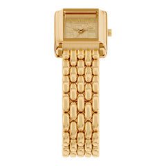 Michael Kors Essex Rectangular Gold Dial Watch MK4997