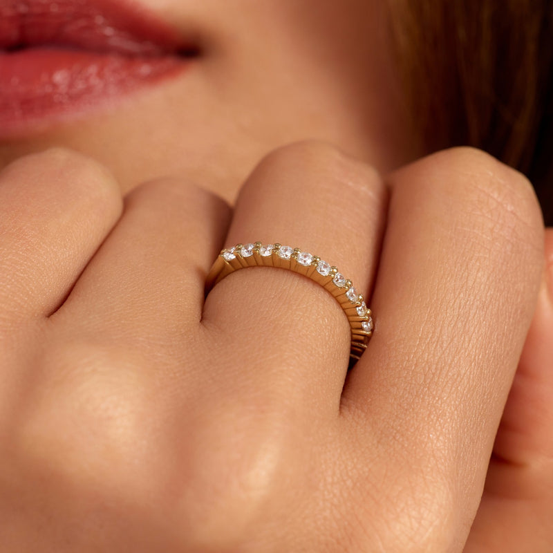 Parte Di Me Santa Maria della Base 925 sterling zilveren gold plated ring PDM33030-60-zoom-