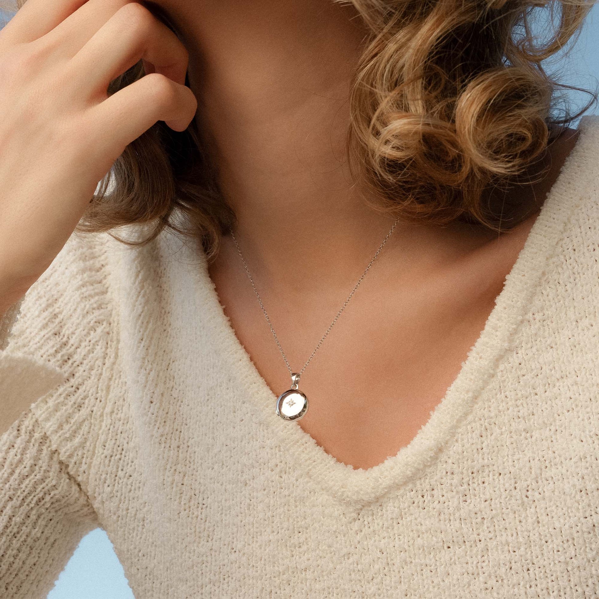 Violet Hamden Sisterhood Memory 925 Sterling Silver Necklace VH340027