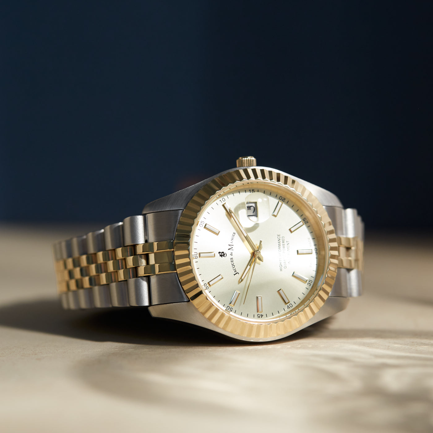 Jacques du Manoir Inspiration Business Gold Watch JWN01704