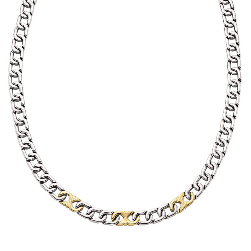 Emporio Armani Stainless Steel Men's Necklace EGS3297040-zoom-