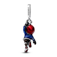 Pandora Collabs 925 Sterling Silver Marvel Spider-Man Miles Morales Dangle Charm 793842C01