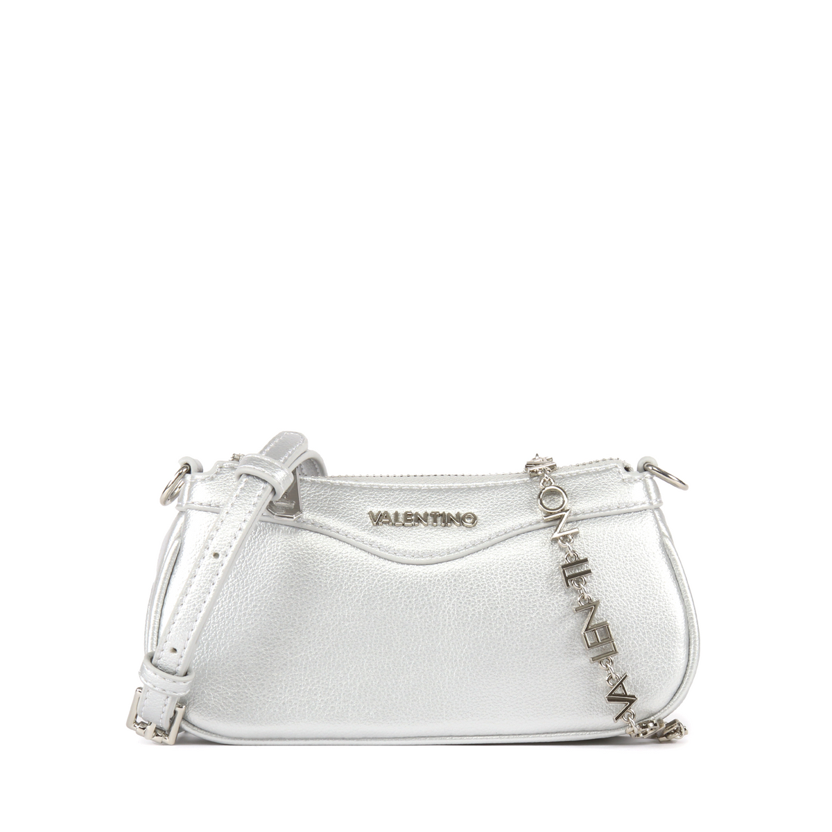 Valentino Bags Elly Silver Crossbody bag VBS9IP13ARGENTO