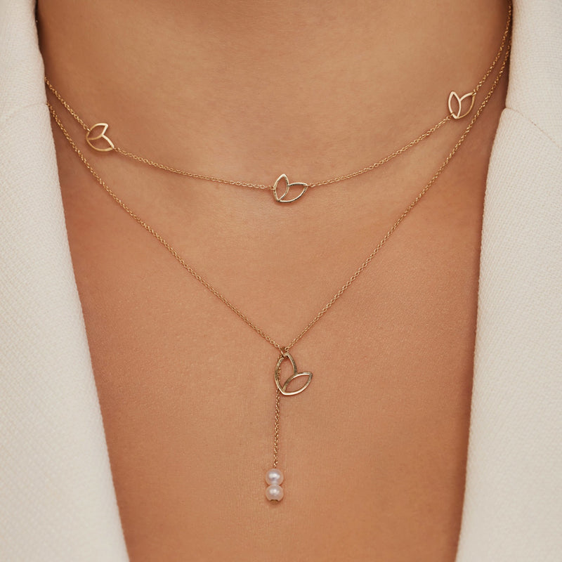 Isabel Bernard Cadeau d'Isabel 14 karaat gouden ketting en armband giftset IB90187-zoom-