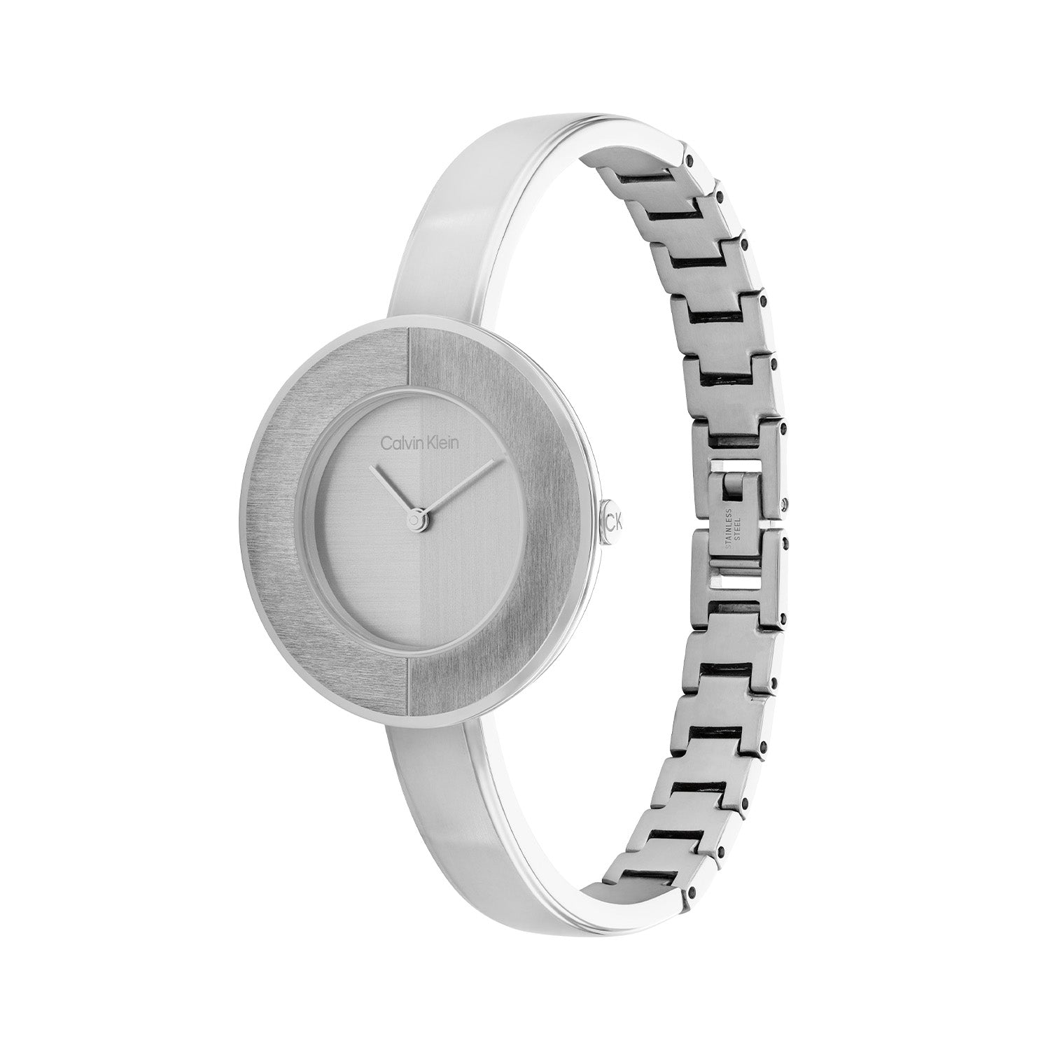 Calvin Klein Confidence Bangle Silver Women's Watch 2002-CK25200022