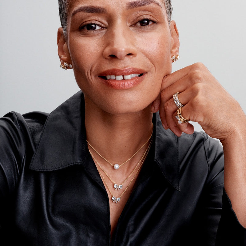 Pandora Timeless 14 Karat Gold Plated Necklace 363508C01-45-zoom-