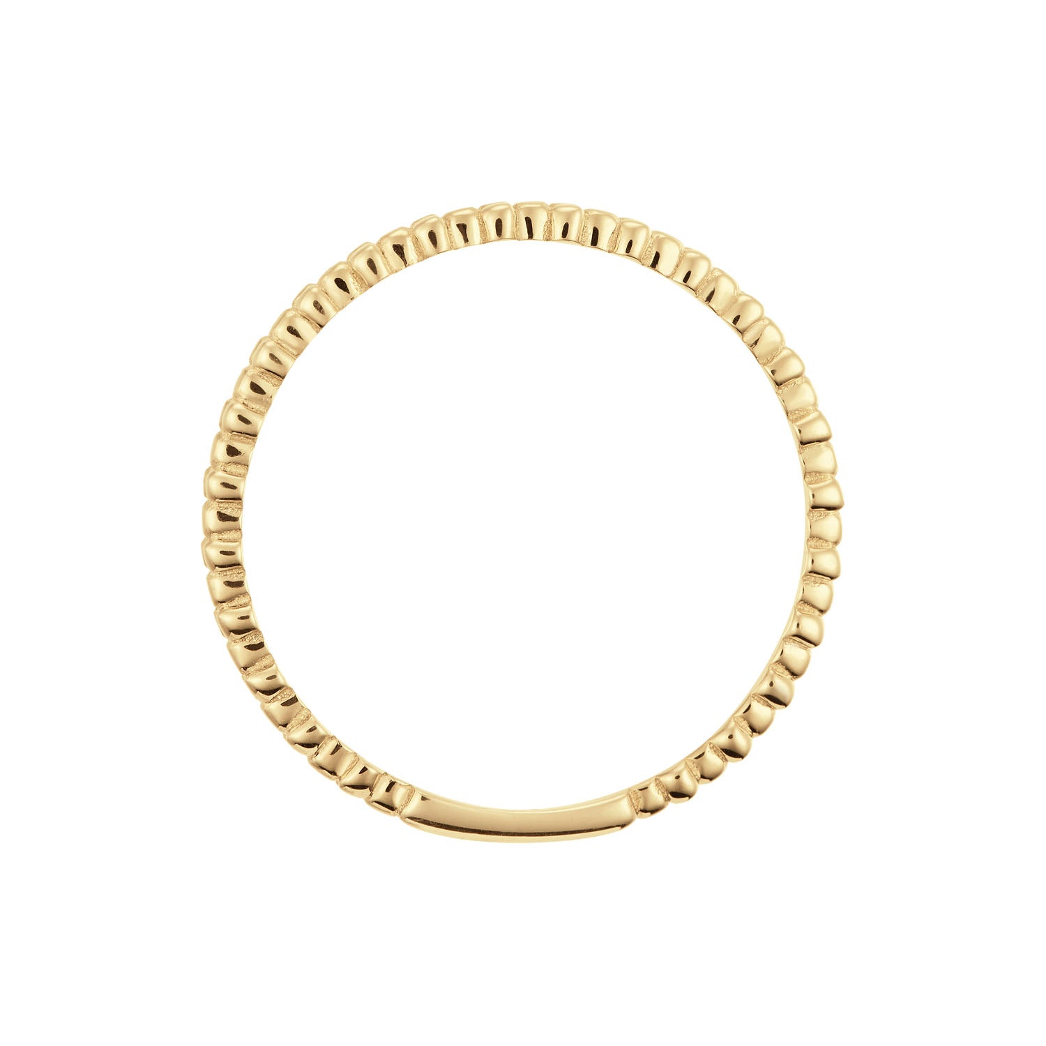 Jackie Gold Caviar 14 Karat Gold Ring 585 JKR25.526-52