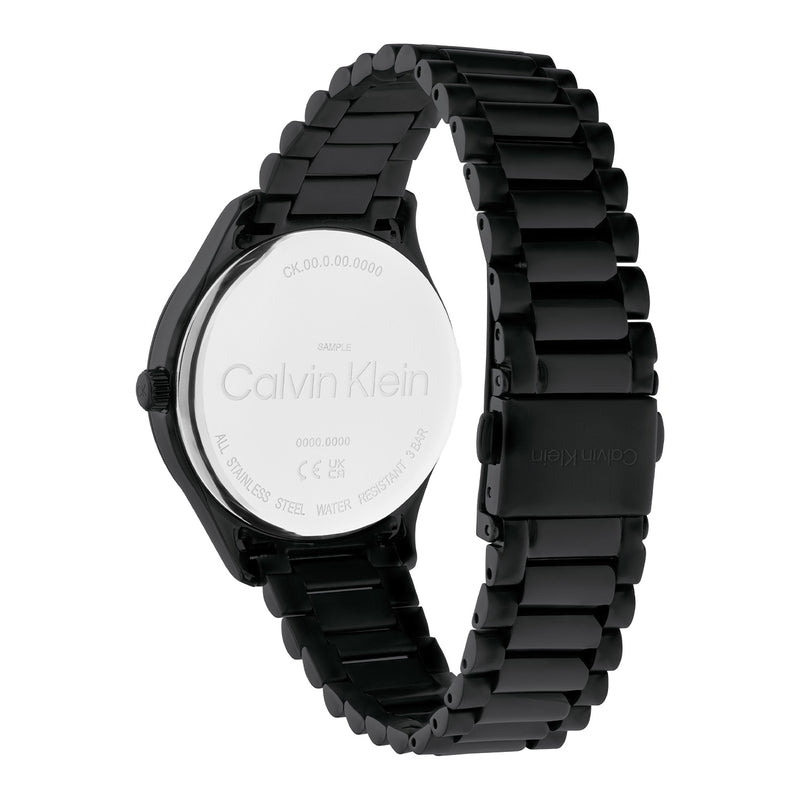 Calvin Klein ICONIC Zwart Dames Horloge 2002-CK25200170-zoom-