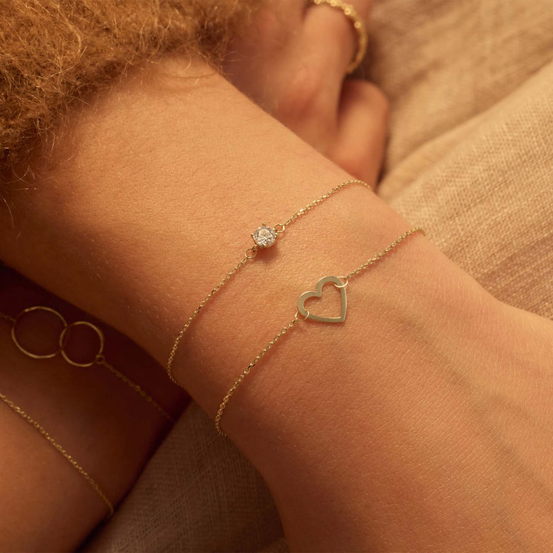 Beloro Jewels Monte Napoleone Stella 9 Karaat Armband BO320043-zoom-