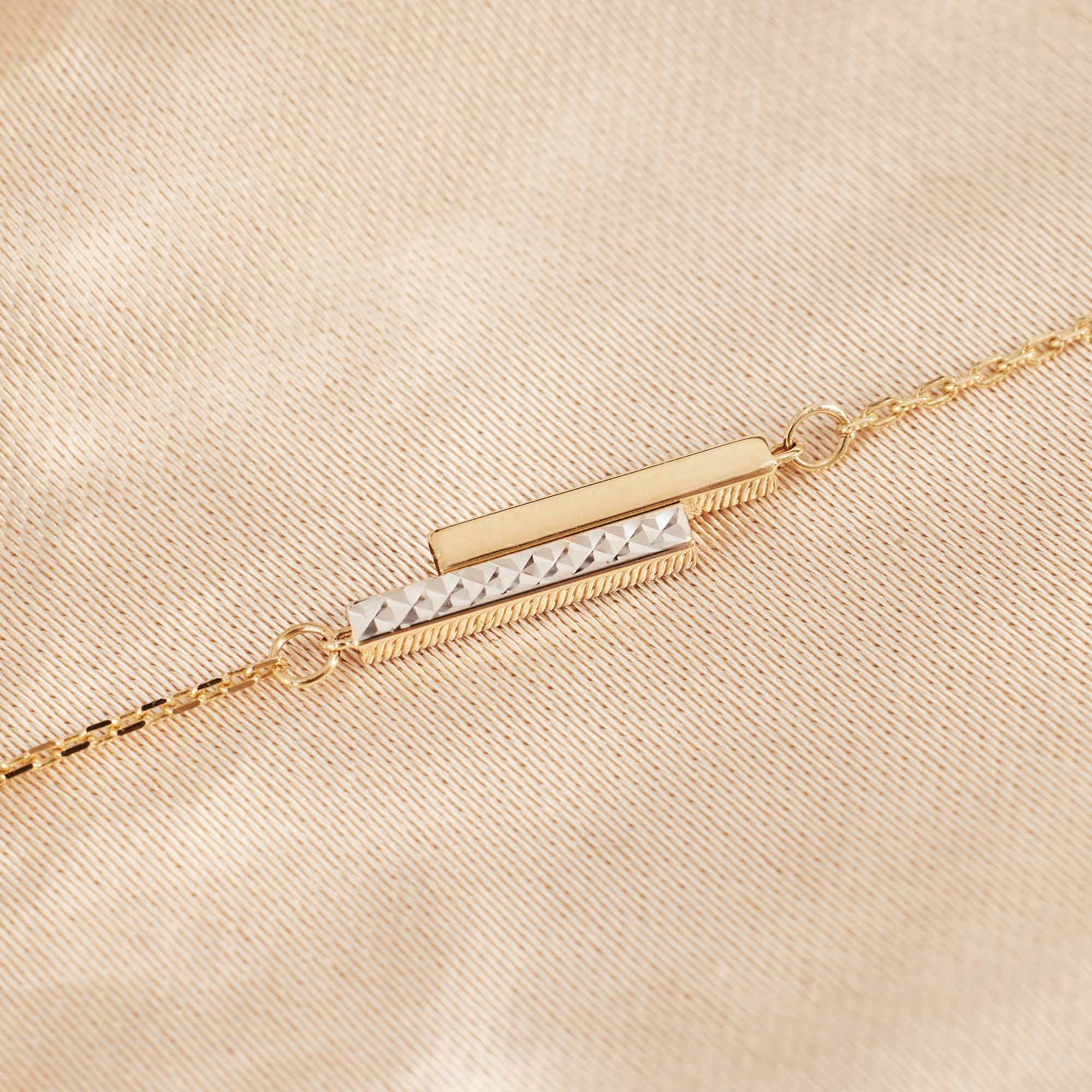 Isabel Bernard Le Marais Alice 14 Carat Golden Bracelet IB320119