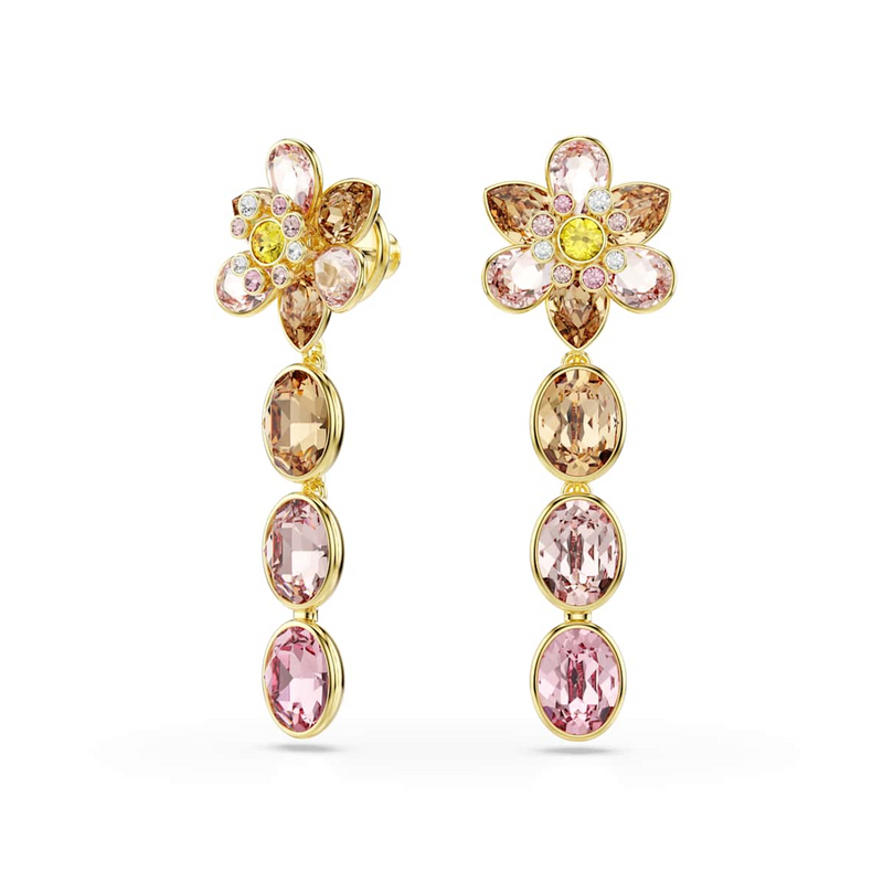 Swarovski Idyllia Gold Coloured Earrings 5732381-zoom-