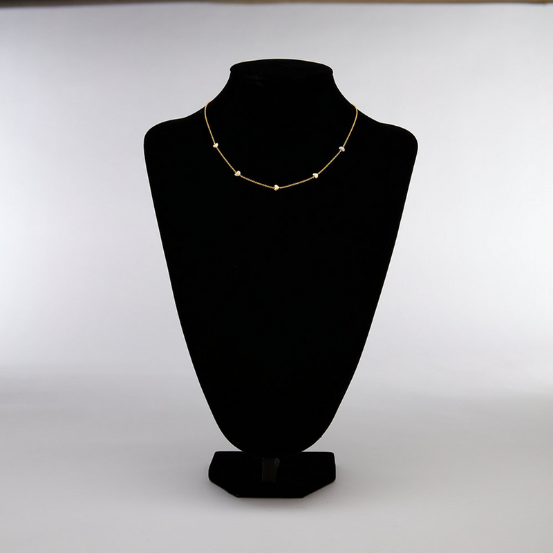 Fossil Sutton Brass Women's Necklace JA7298710-zoom-