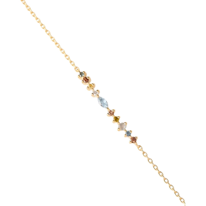 P D Paola Color 925 Sterling Silver Bracelet with Gold Plating PU01-845-U-zoom-
