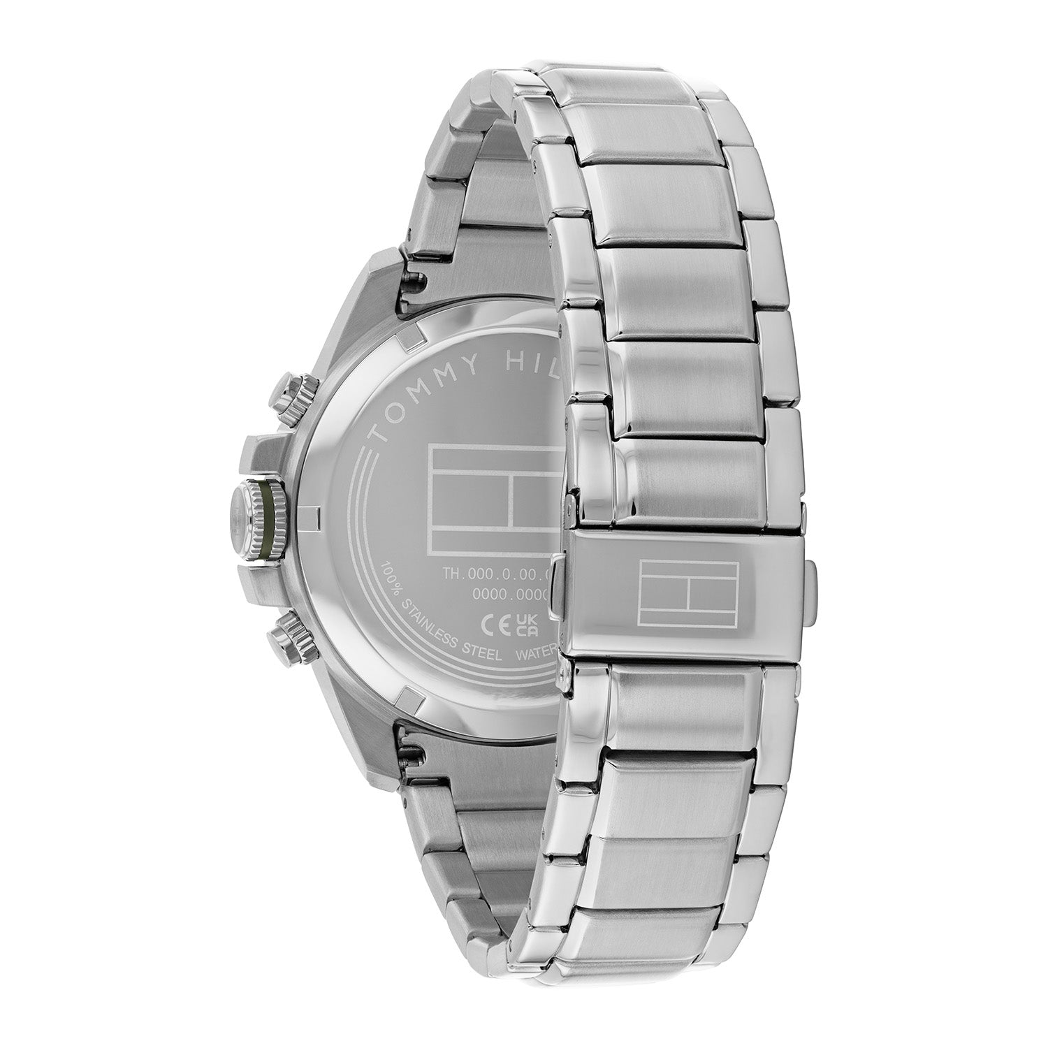 Tommy Hilfiger Jameson Silver and Green Men's Watch TH1792197