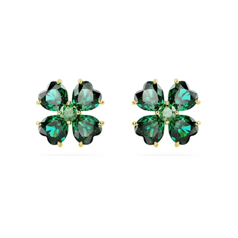 Swarovski Idyllia Gold-coloured Ear Studs 5666236-zoom-