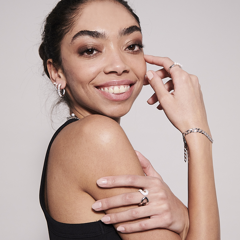 Sif Jakobs Padua 925 Sterling Zilveren Medio Oorringen SJ-E22214-PCZ-zoom-