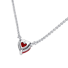 Pandora Timeless 925 Sterling Silver Heart Necklace 392542C01-45
