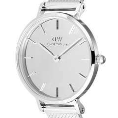 Daniel Wellington Petite&Quadro Mini Reflection Silver Women's Watch DW00100796