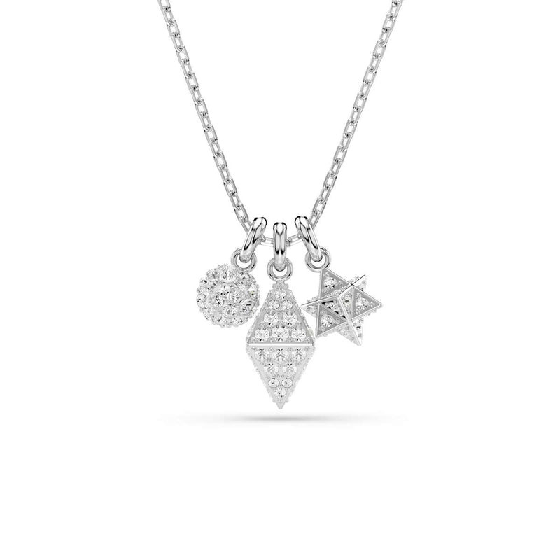 Swarovski Dextera Silver Coloured Necklace 5700288-zoom-