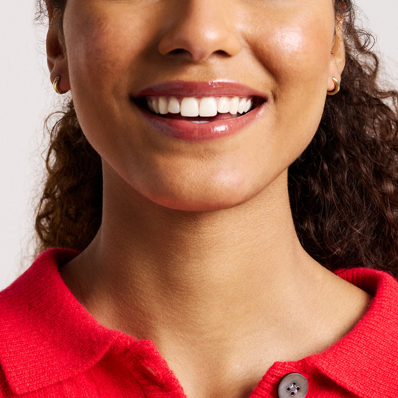 Fossil Harlow Gold Coloured Stainless Steel Earrings JF04912710-zoom-