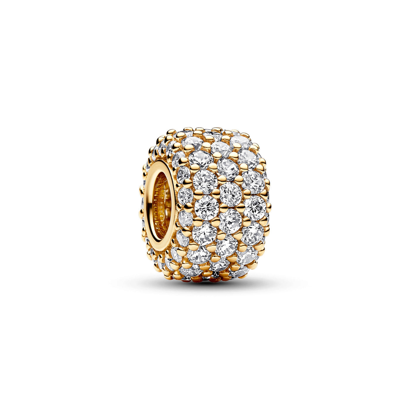 Pandora Moments Gold-coloured Charm 762820C01with14 Carat Gold Plating