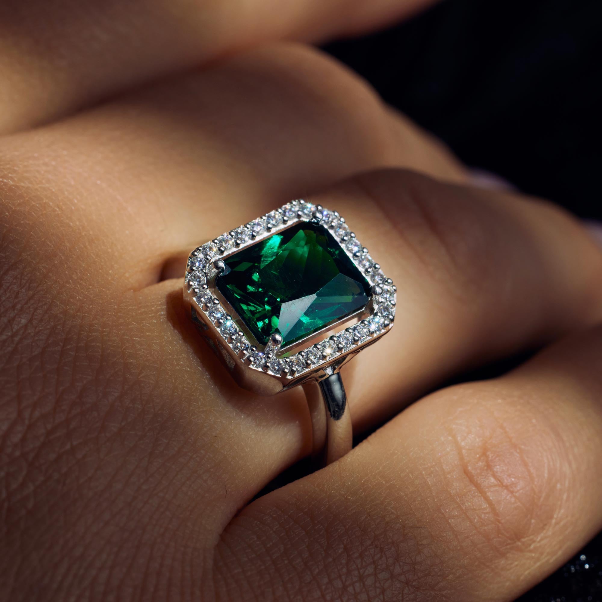 Parte di Me Mia Colore Verdi 925 sterling Silver Ring PDM33020-60