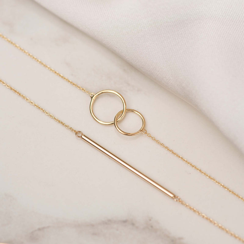 Isabel Bernard Le Marais Loulou 14 Karaat Gouden Armband IB320102 (Lengte: 18.00 cm)-zoom-