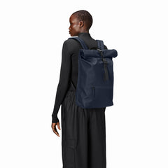 Rains Rolltop Blue Backpack R13320-47