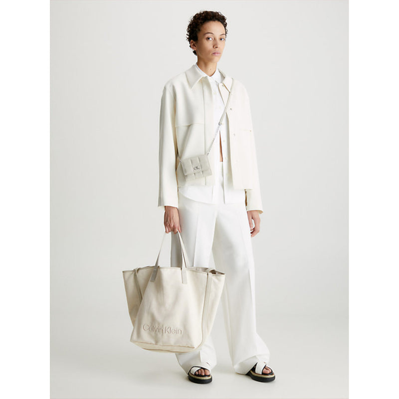 Calvin Klein Summer White Shopper K60K610432PEA-zoom-